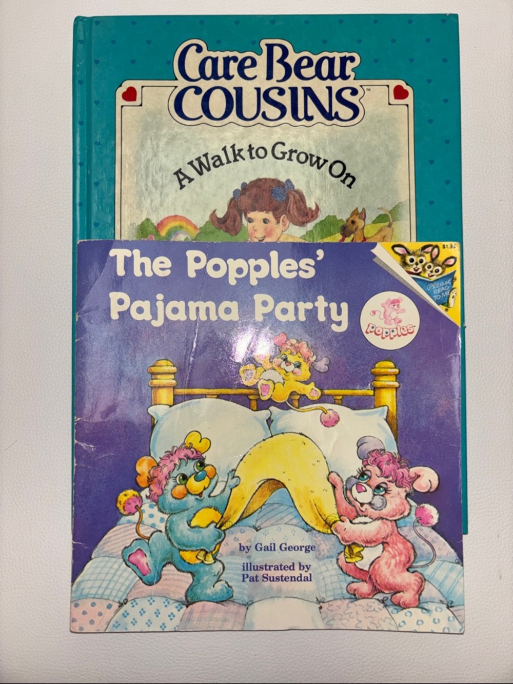 2 Book Bundle | Care Bear Cousins & Popples Pajama Party